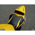LUIMOTO (Raven Edition) Rider Seat Covers for the YAMAHA YZF-R6 (06-07) LUIMOTO (Raven Edition) Rider Seat Covers for the YAMAHA YZF-R6 (06-07)